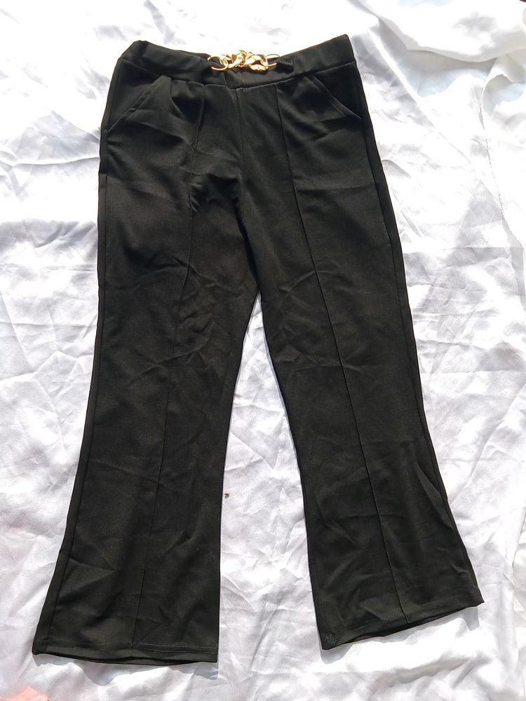 Bootcut Fit Casual Trouser