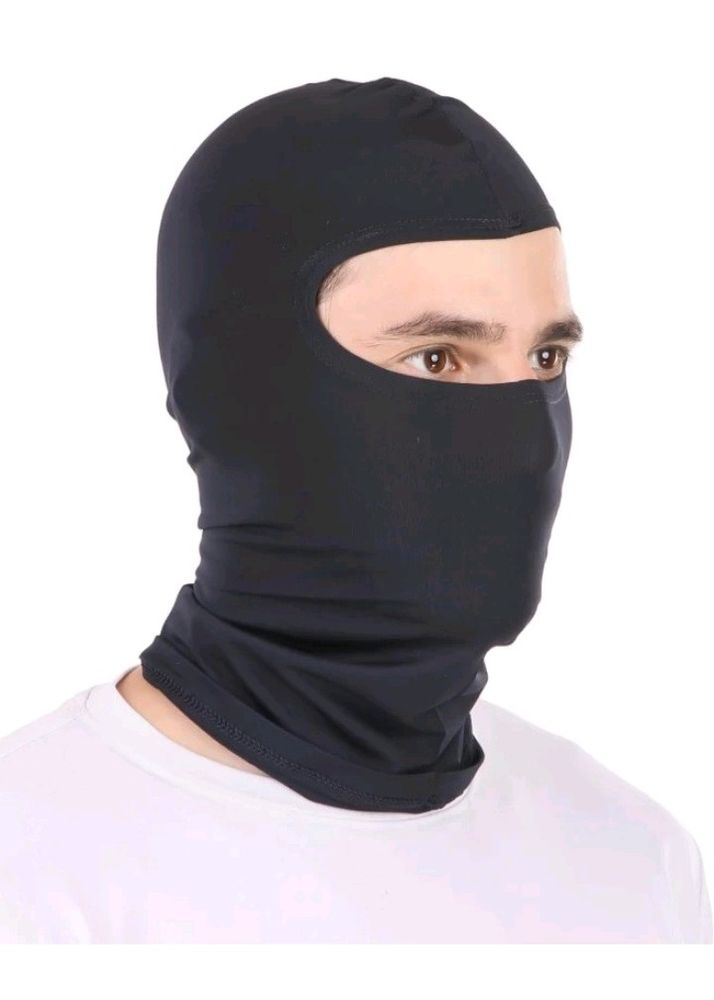 Blue Face Mask For Bike Riders