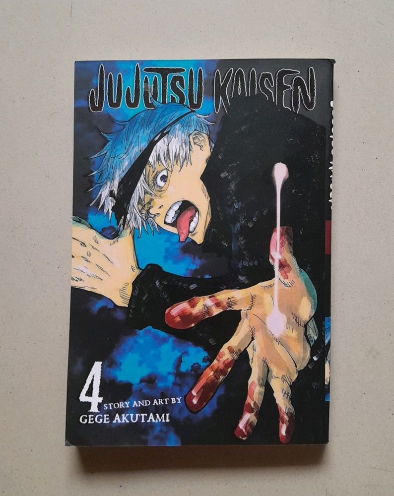 JUJUTSU KAISEN VOLUME 4 MANGA🦋