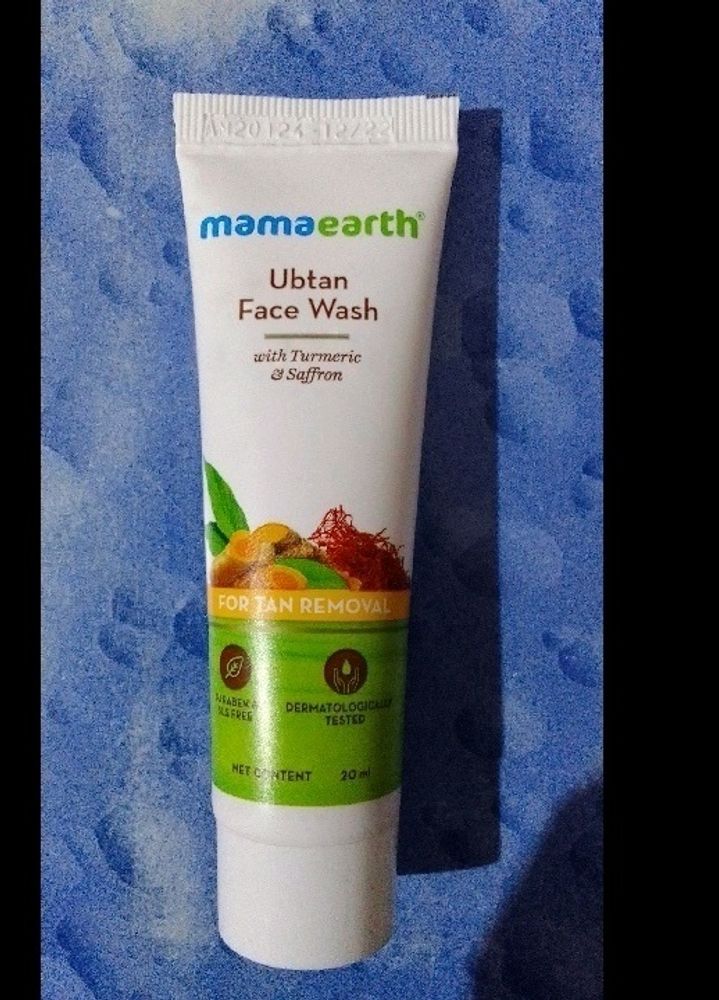 Mamaearth Ubtan Face Wash New Unused