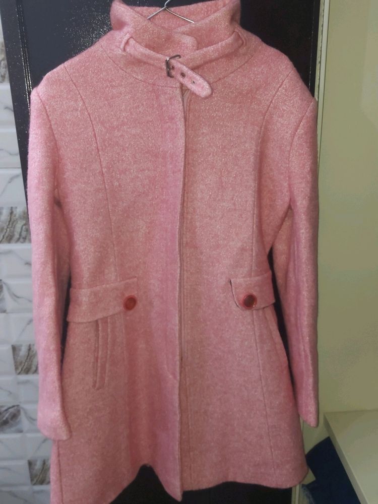 Pretty Pink Trench Coat