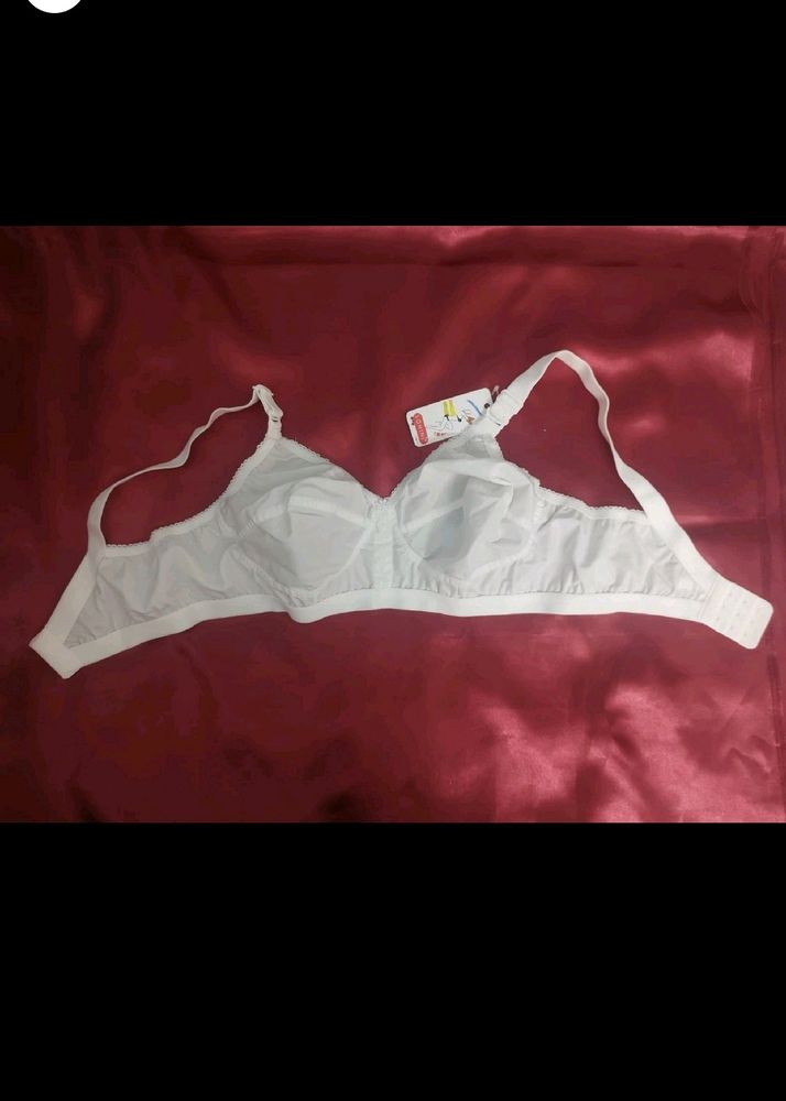 Sohini Cotton Bra- White Colour