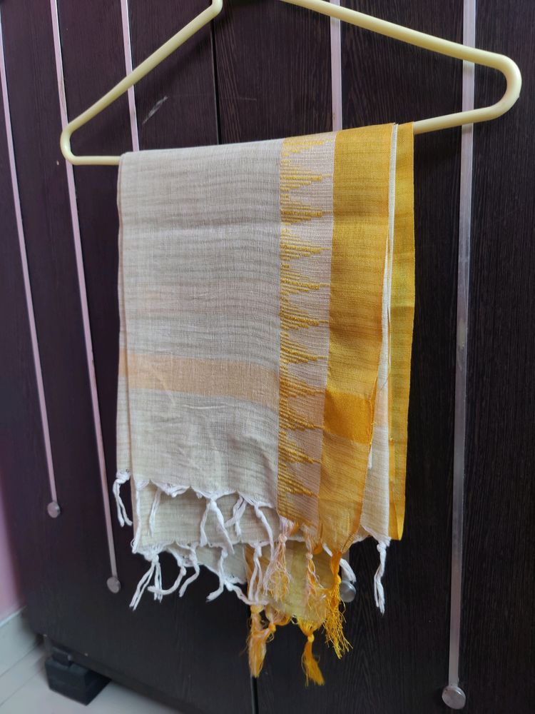 Cotton Cream Dupatta