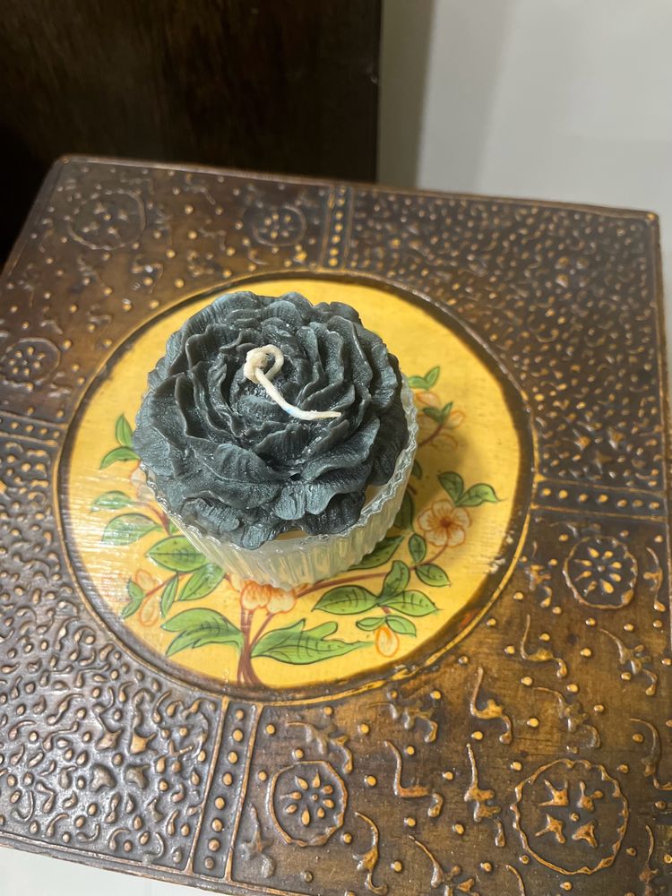 Handmade Scented Flower Candle