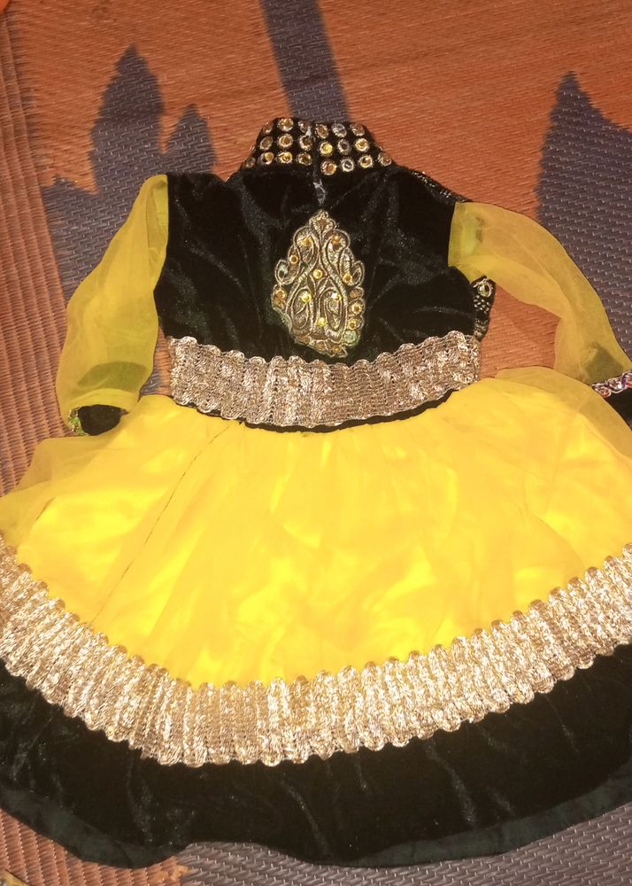 Beautiful Yellow Frock