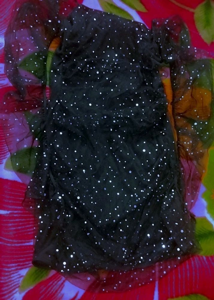 : Black Shining Dress