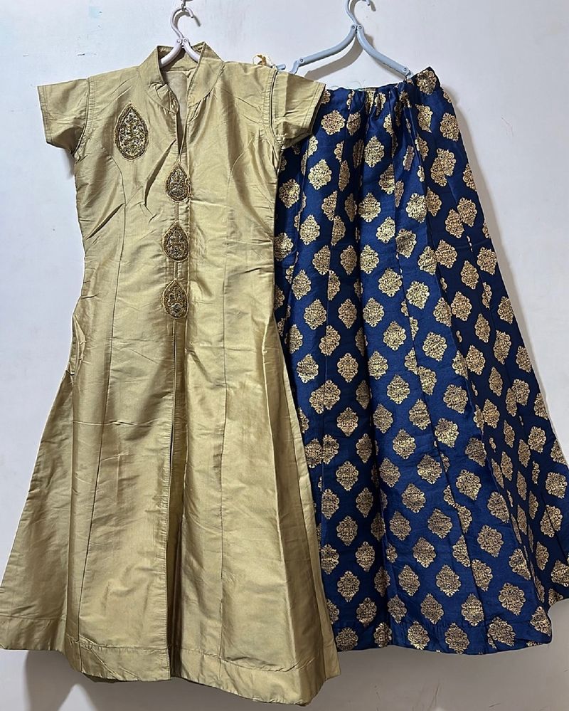 Kurtha With Skirt Set