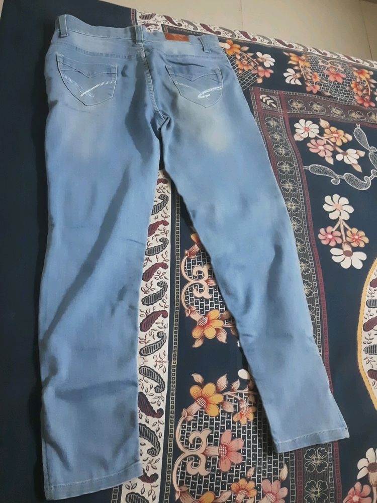 Skinny Ankle Length Jeans