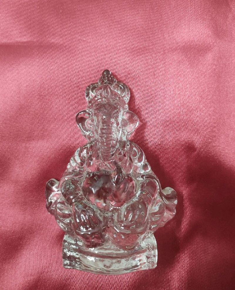 Sphatik Ganesha Idol