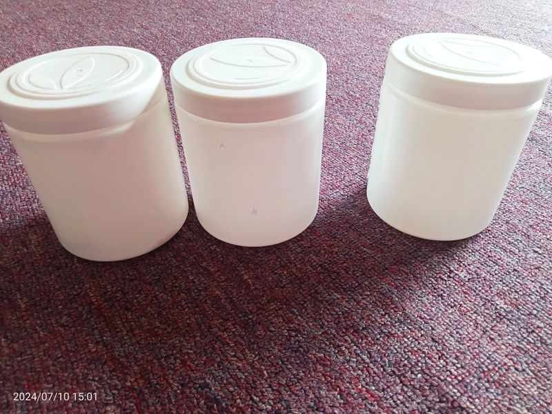 3 Medium Size 250gms Container