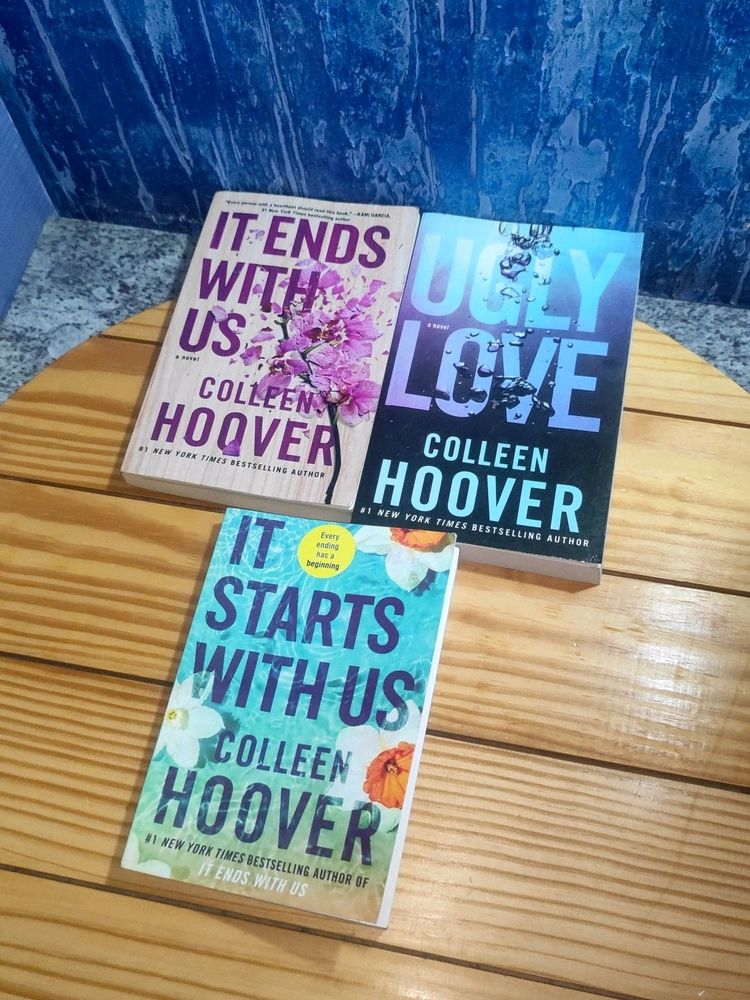 It Ends With Us Combo 3 Books By Colleen Hoover