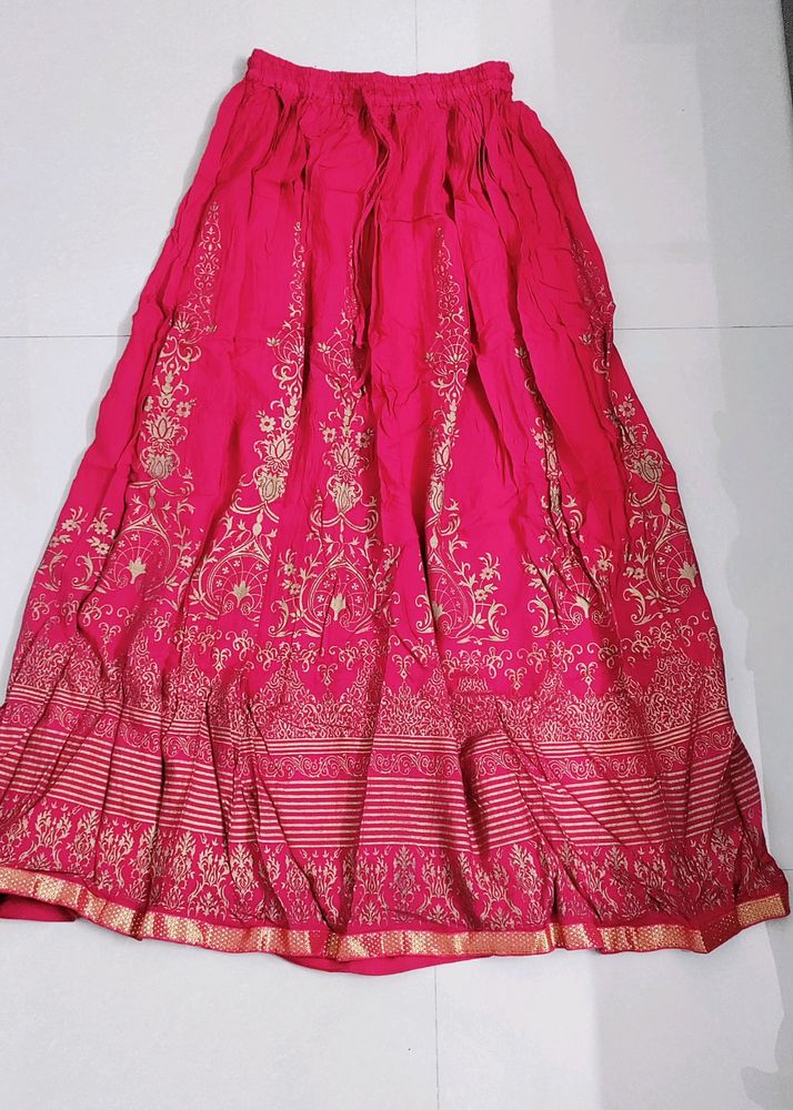 Long Ethenic Skirt