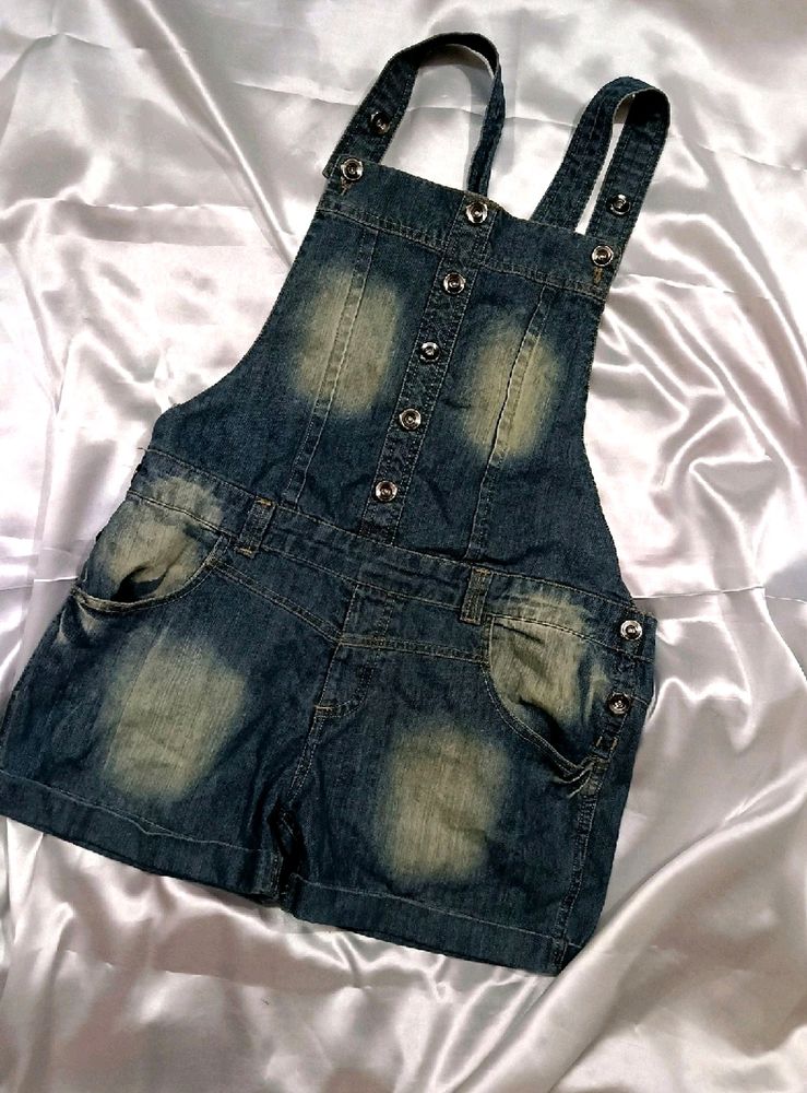 Vintage Dungaree Dress ✨