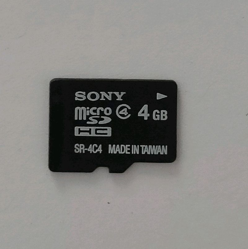 Sony 4 GB SD Card