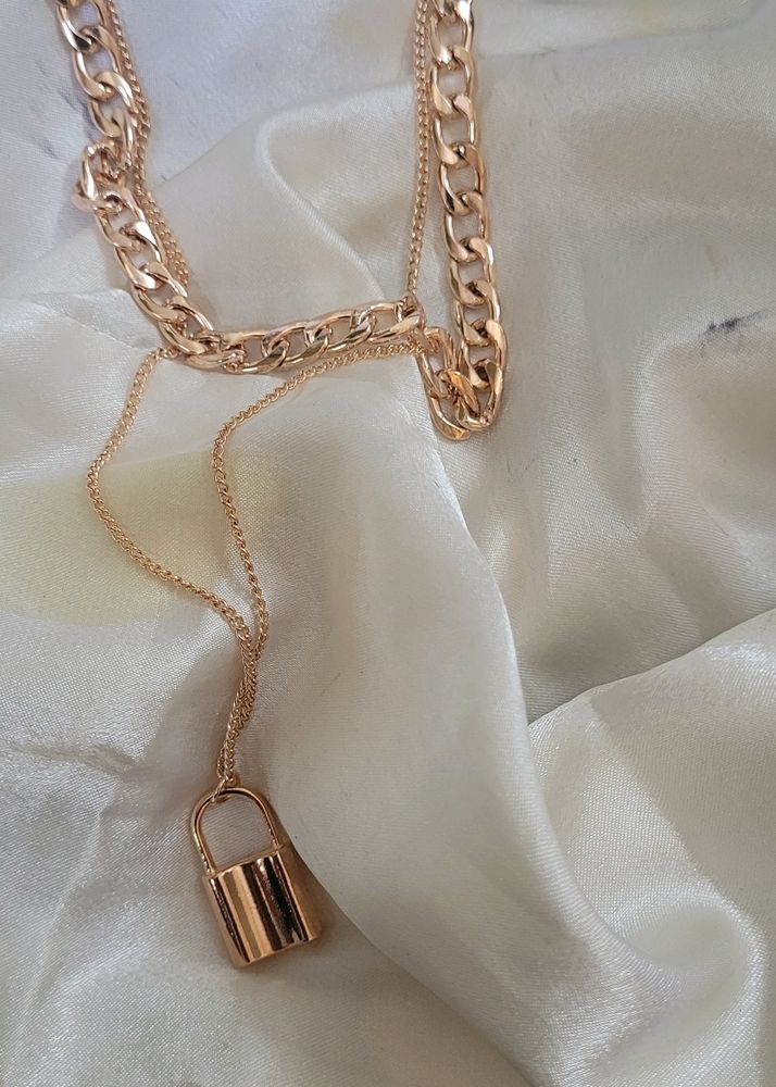 Rosegold Stack Chain