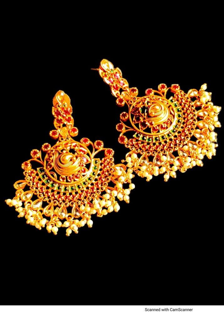 Rathna Temple Earrings