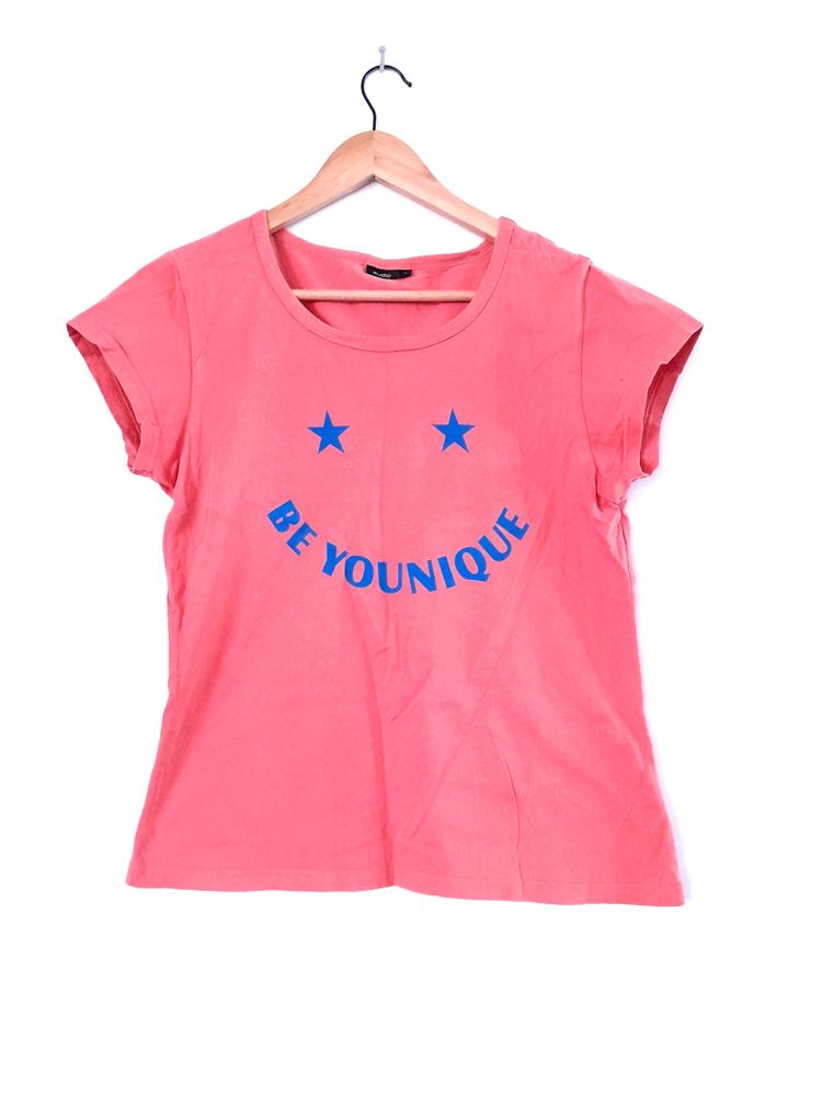 Coral Printed T-Shirt (Women's)