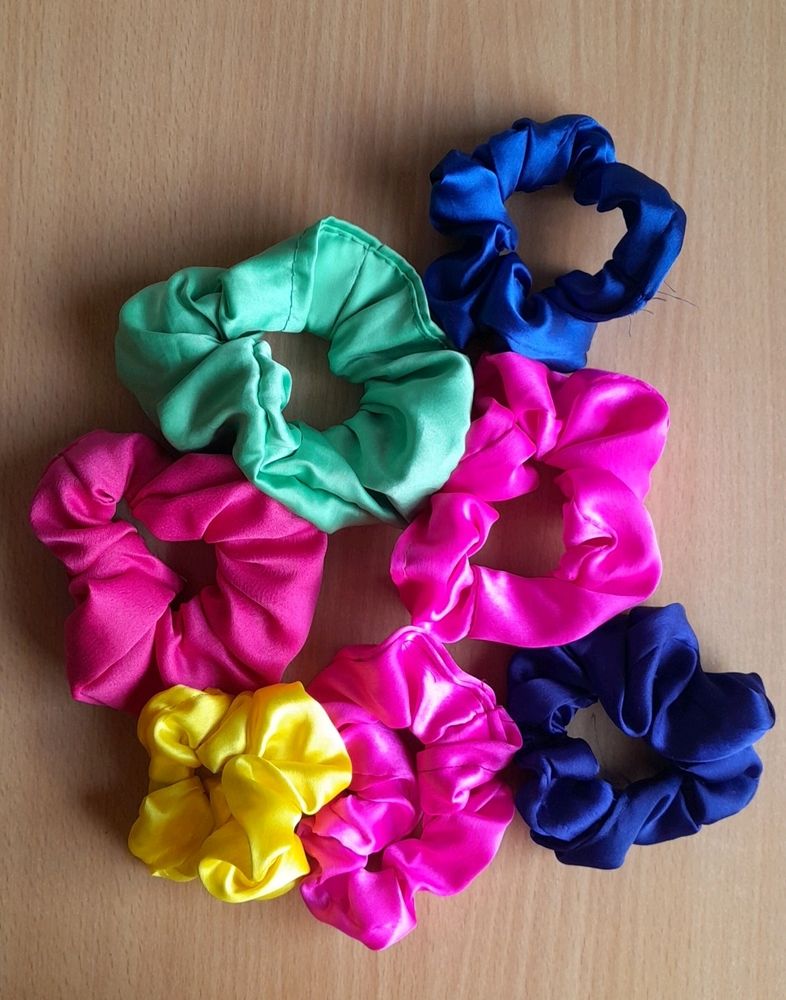 Colourful Scrunchies