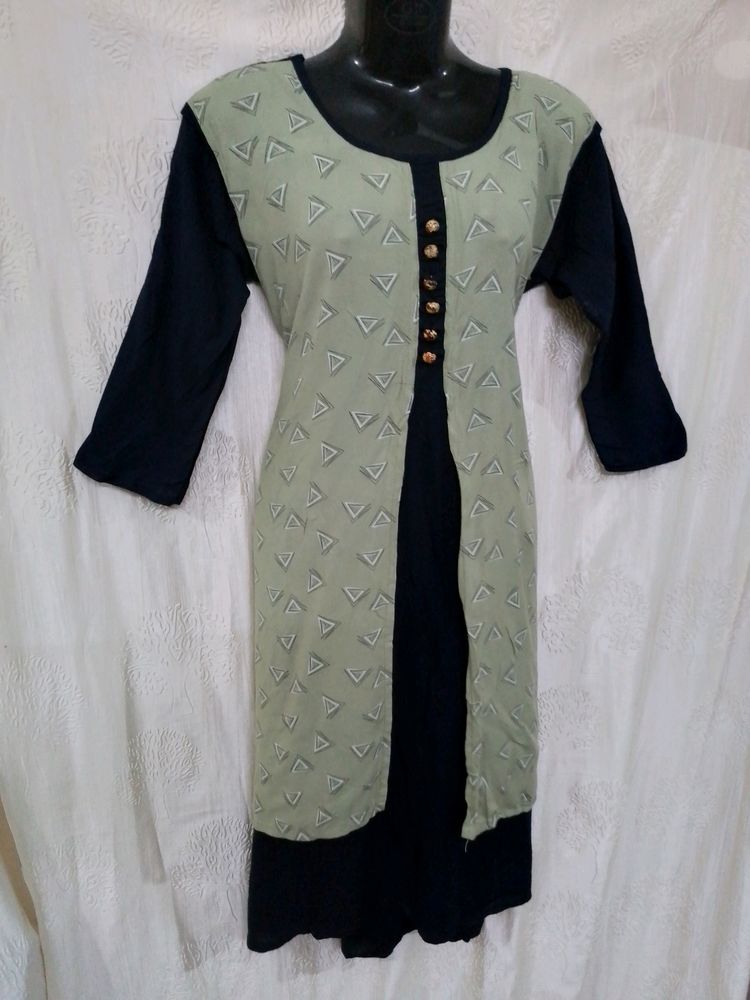 Navy Blue Kurta