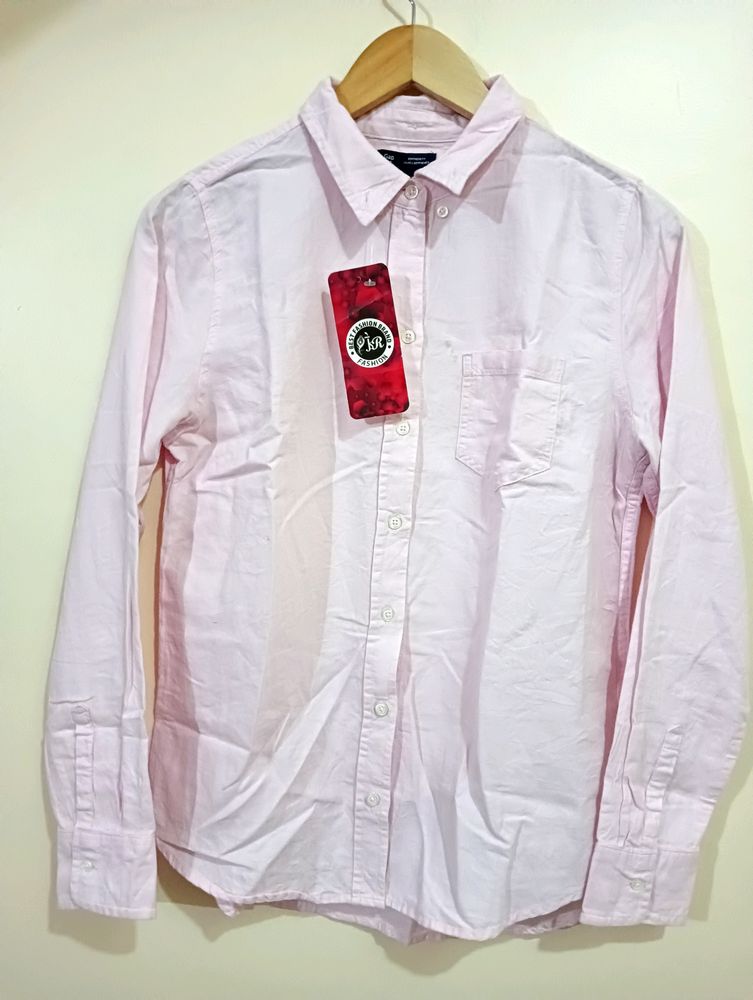 Fancy Shirt For Girls (Pink)