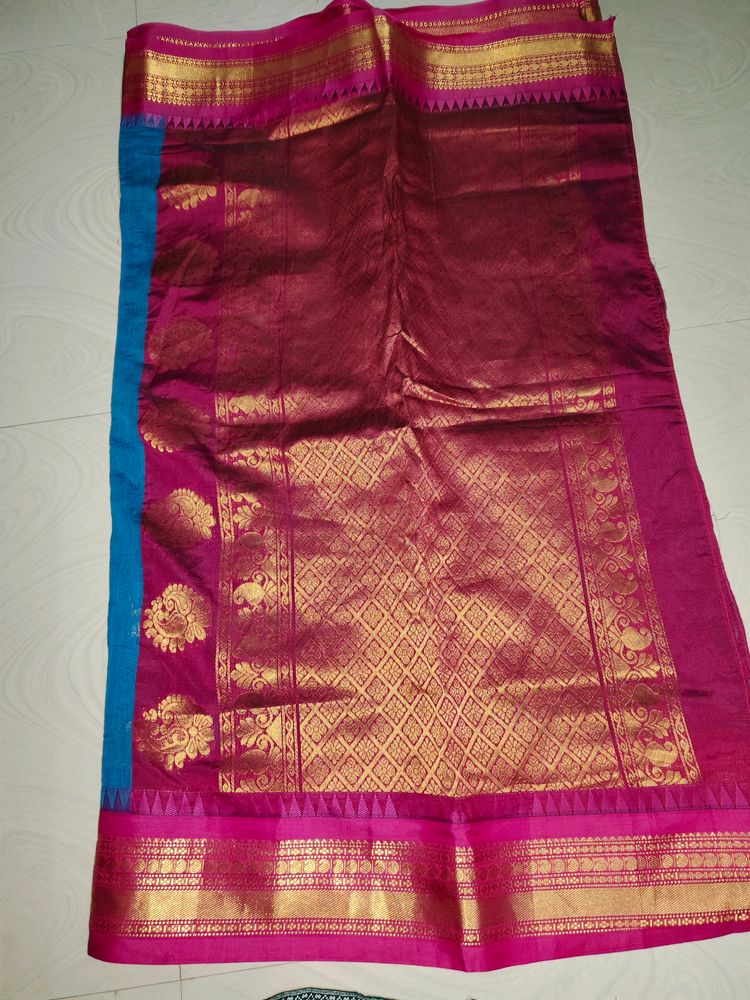 Pure Sico gadwal Saree