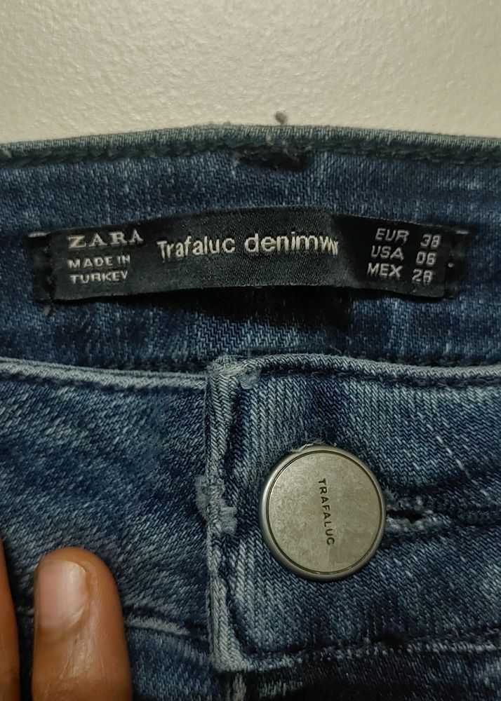 Original Zara High Waist Jeans