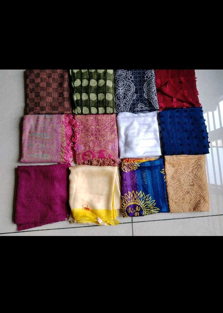 12 Dupatta Combo