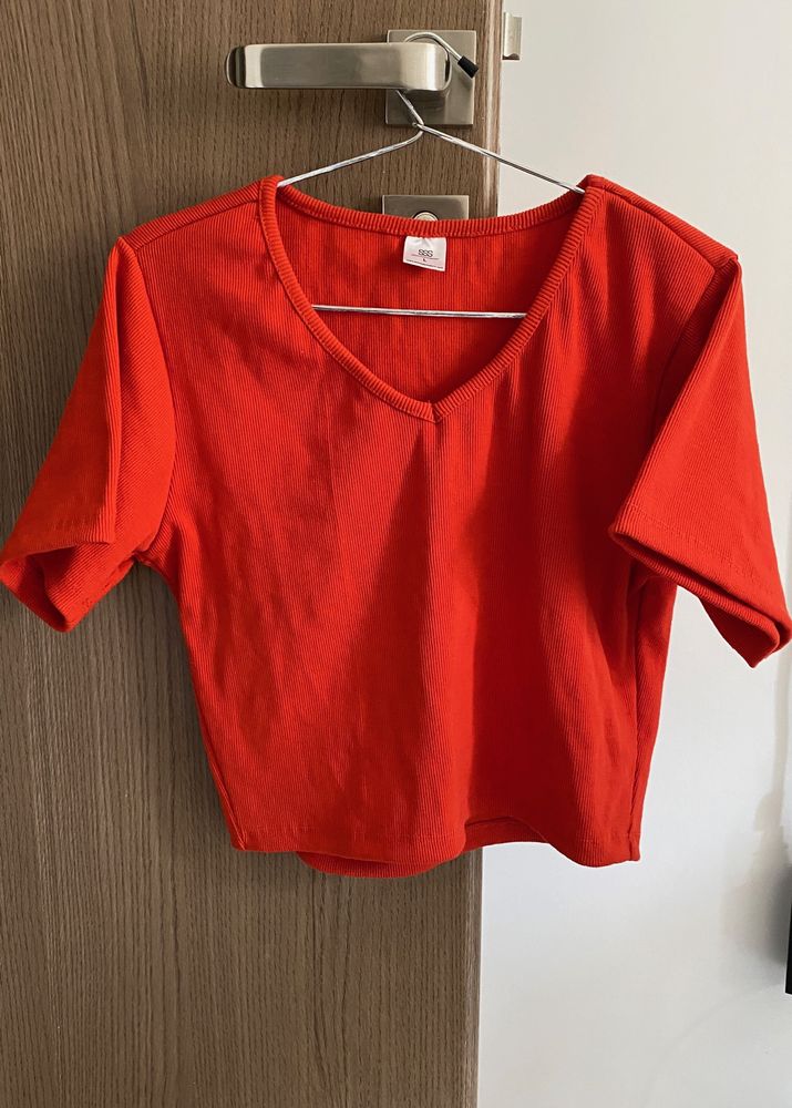 Orange New Top