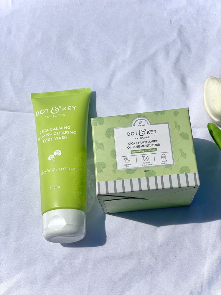 Dot&key Facewash And Moisturizer Combo