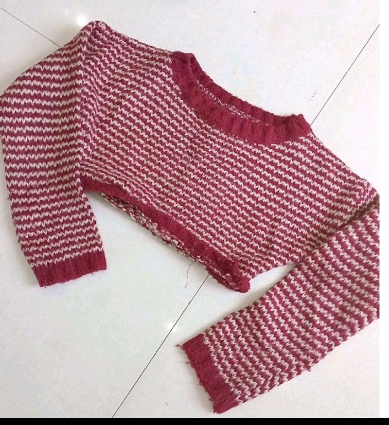 cropped sweater