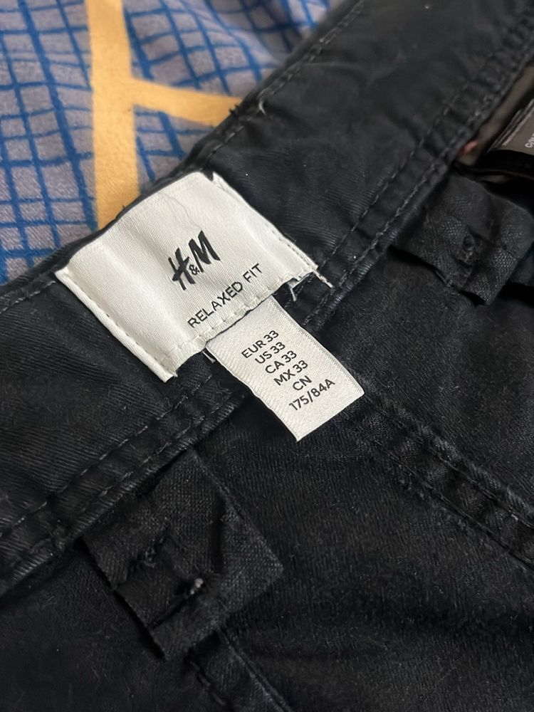 H&m Casual Baggy Cargo Pant In Excellent Condition