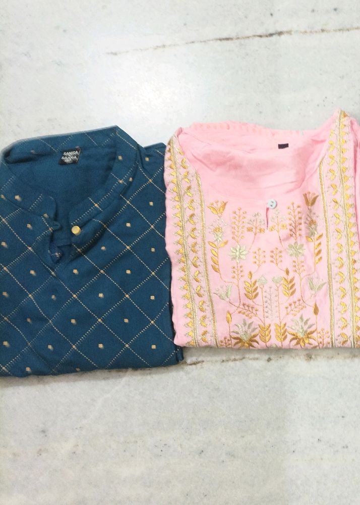 Sale Offer For 2 New Kurtis At Rs, 450 Only