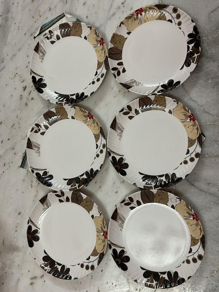 Set of 6 serving plates