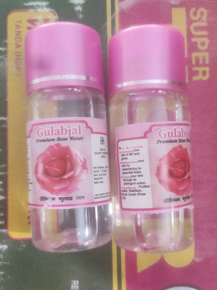 Combo Of 4 Rose Water With Tag