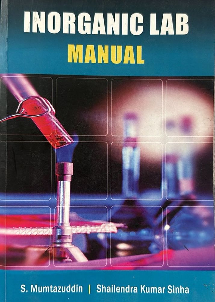 Inorganic Lab Manual