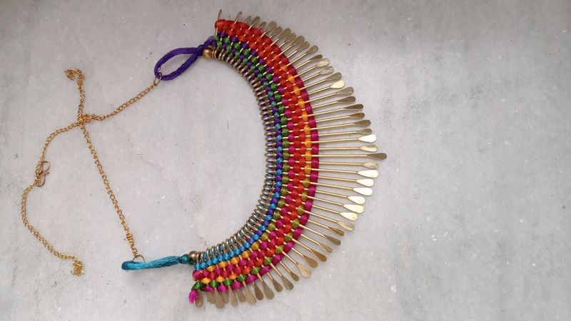 Beautiful Colourful Necklace Stylish....