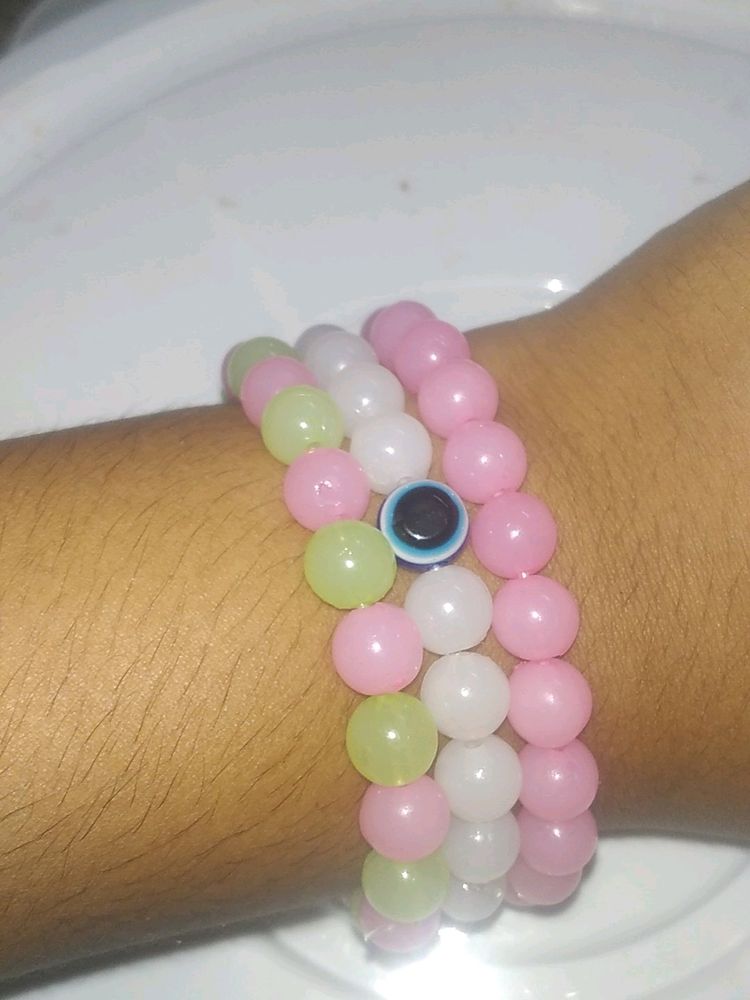 Plastic Beads Bracelet