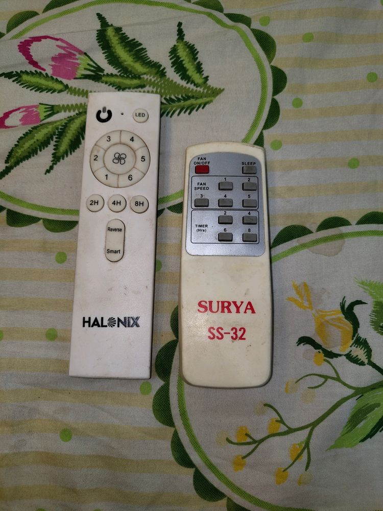 Fan Remote Surya And Halonix