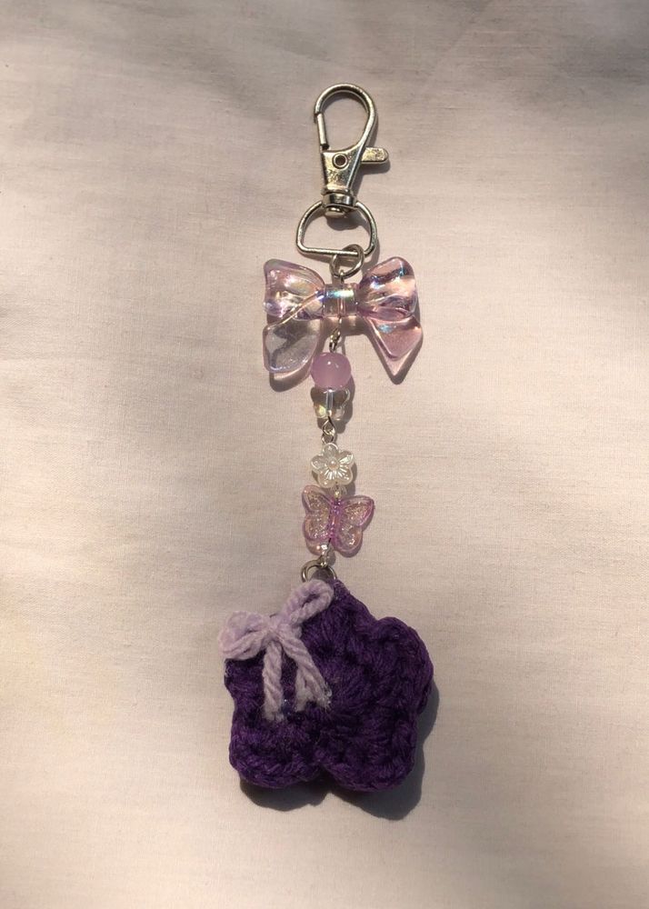 Purple Bag Charm 💜