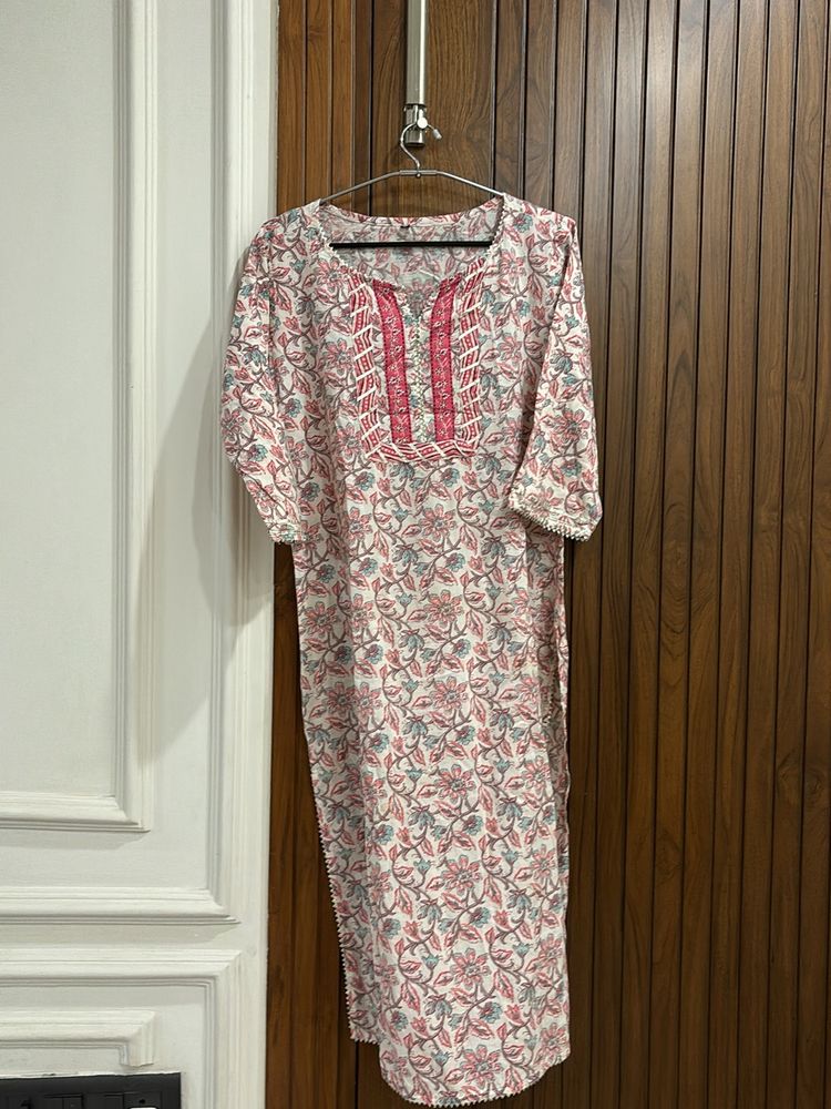 Kurta With pants And Duppatta