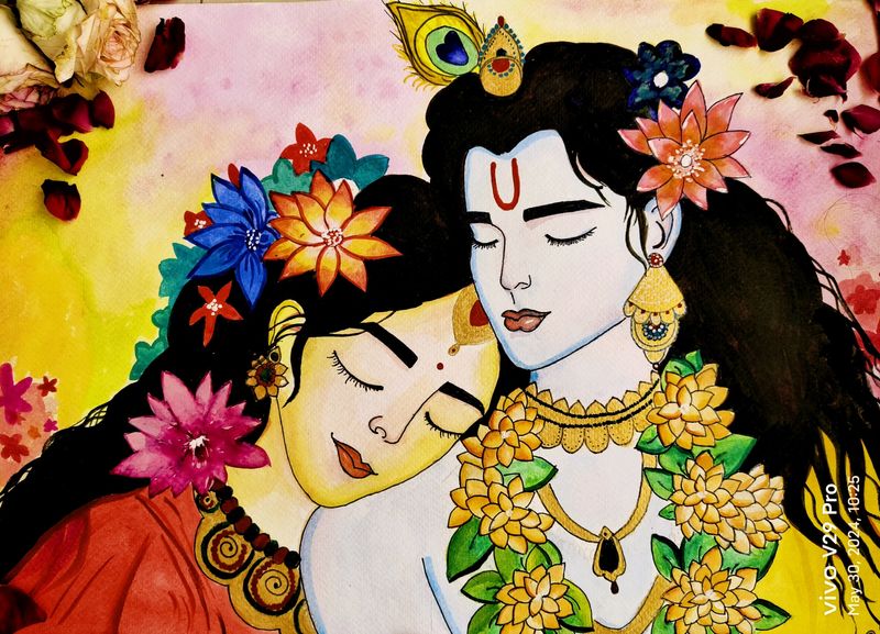 Radha Krishna 🦚🦋