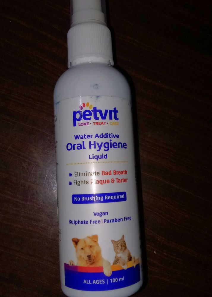 Water Additive Oral Hygiene Liquid For Pets