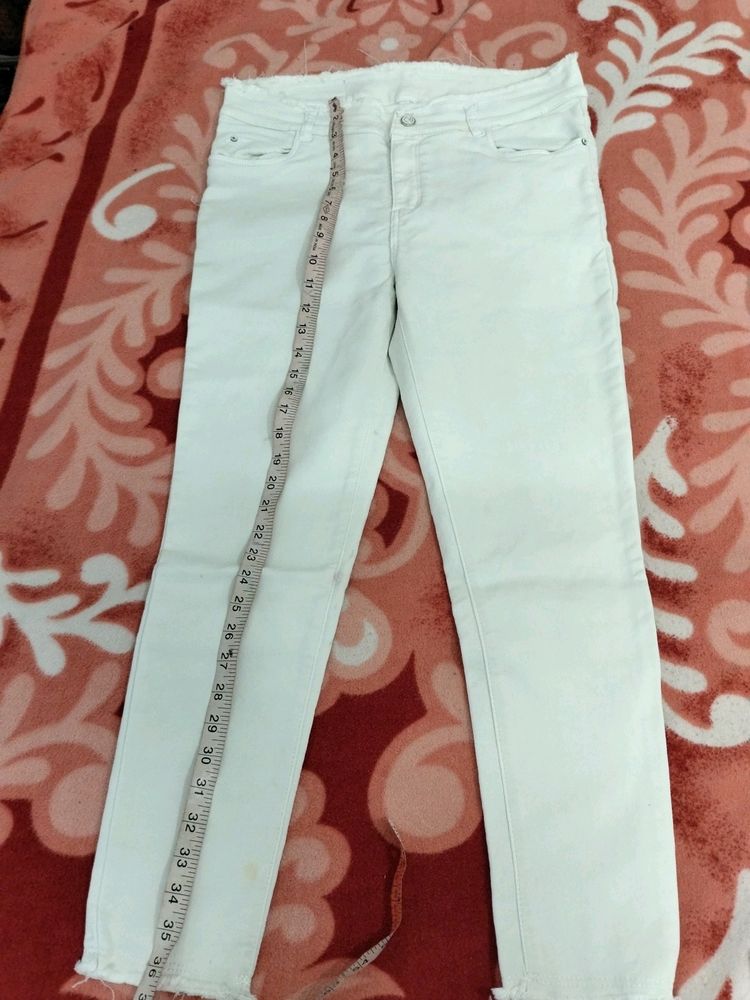 White Women's Jean - 34 Waist