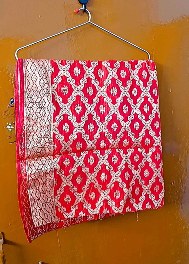 Red Printed Elegant Dupatta