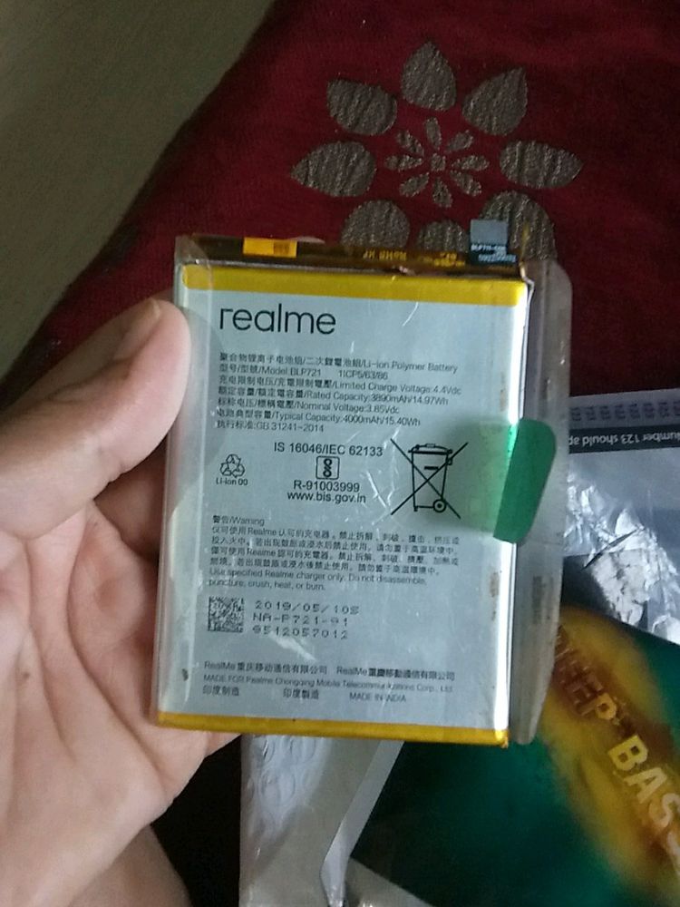 Real Me Battery Working Condition