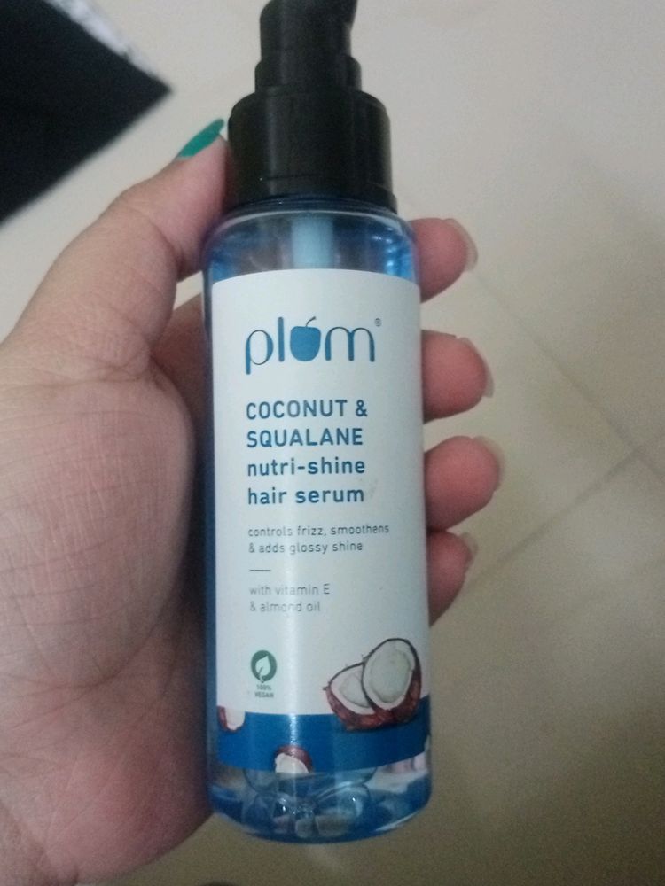 Plum Squalane & Coconut Hair Serum