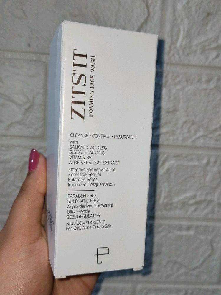 Zitsit Foaming Face Wash