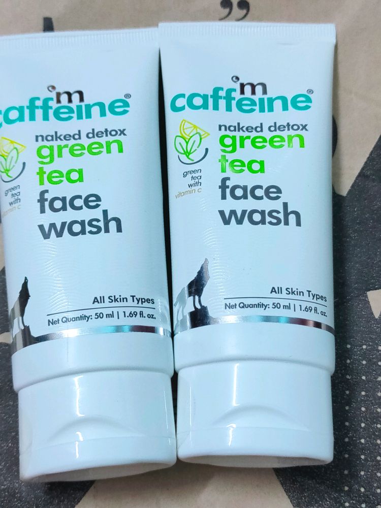 Mcaffine Naked Detox Green Tea Face Wash