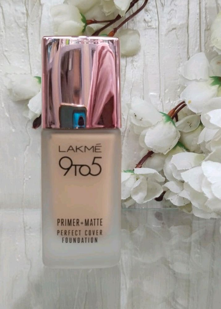 🆕 Lakme 9TO5 PRIMER+MATTE PERFECT COVER FOUNDATION