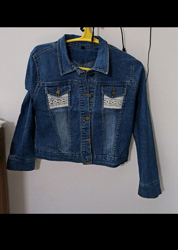 ₹150 • Denim Crop Jacket